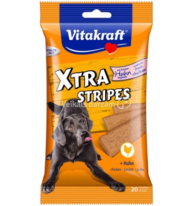 GARDUMI VITAKRAFT XTRA STRIPES POULTRY SUŅIEM 2336723 200G