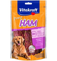 GARDUMI VITAKRAFT HAM SLICES 2337013 80G SUŅIEM