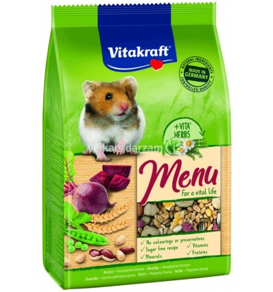 VITAKRAFT MENU BARĪBA 400G KĀMĪŠIEM 2510647