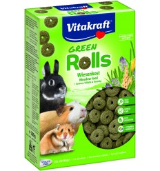 VITAKRAFT GREEN ROLLS UZTURA BAGĀTINĀTĀJS 300G GRAUZĒJIEM 2520388