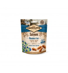 CARNILOVE SNACK SALMON BLUEBERRIES 200G SUŅIEM