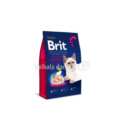 BRIT PREMIUM CAT STERILIZED 1,5KG KAĶIEM