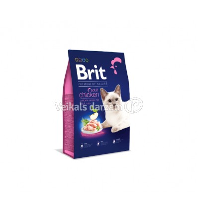 BRIT PREMIUM CAT ADULT CHICKEN 1,5KG KAĶIEM