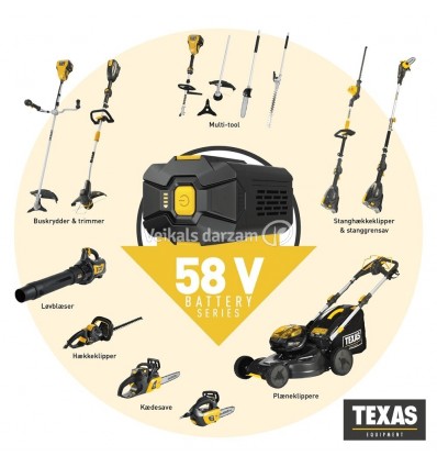 AKUMULATORA ZĀLES PĻĀVĒJS TEXAS LMZ5800TR 58V