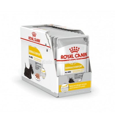 ROYAL CANIN CCN WET 85Gx12 DERMACO LOAF SUŅIEM