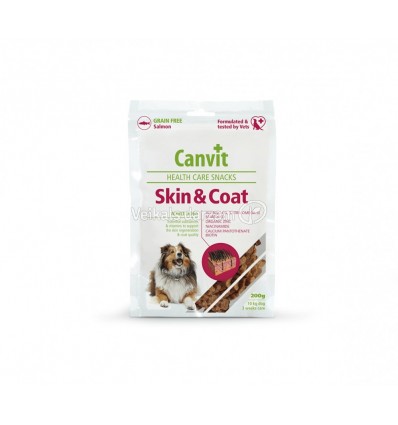 CANVIT SNACK SKIN&COAT 200G SUŅIEM