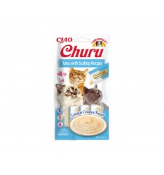 CHURU SNACK TUNA SCALLOP 56G KAĶIEM