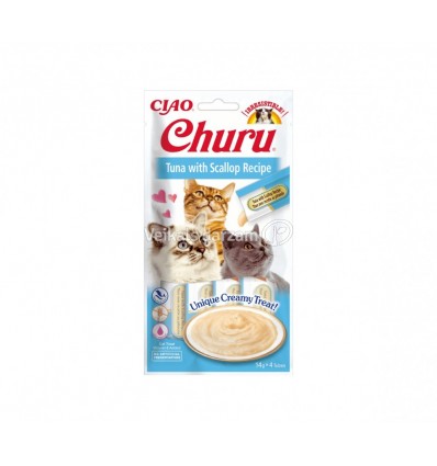 CHURU SNACK TUNA SCALLOP 56G KAĶIEM