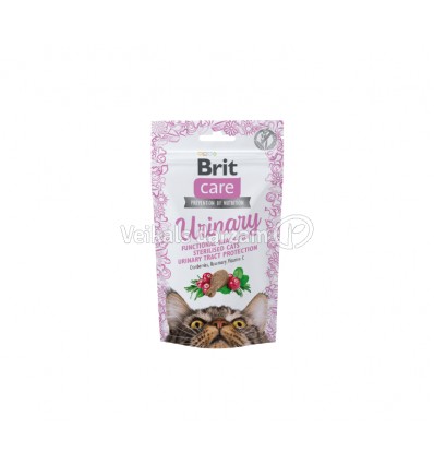 BRIT CARE SNACK URINARY 50G KAĶIEM