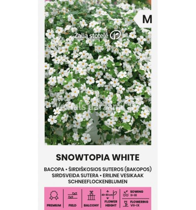 SIRDSVEIDA SUTERA (BAKOPA) SNOWTOPIA WHITE