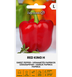 DĀRZEŅPIPARI RED KING H