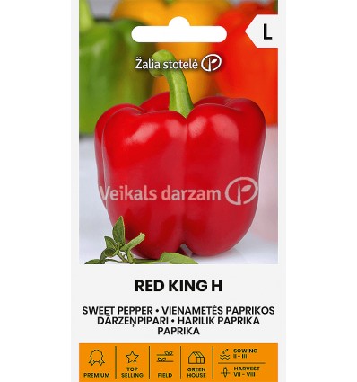 DĀRZEŅPIPARI RED KING H