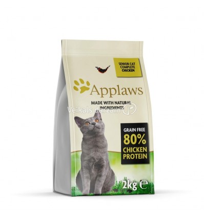 APPLAWS SENIOR CHICKEN 2KG KAĶIEM 4205ML-AC