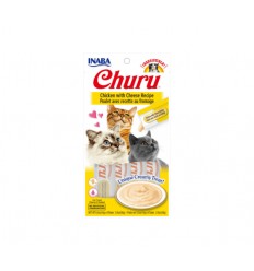 CHURU SNACK CHICKEN CHEESE 56G KAĶIEM