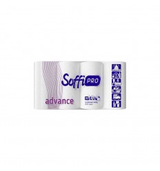 TUALETES PAPĪRS SOFFIPRO ADVANCE 16GAB 3SL CELULOZE ATPDA16