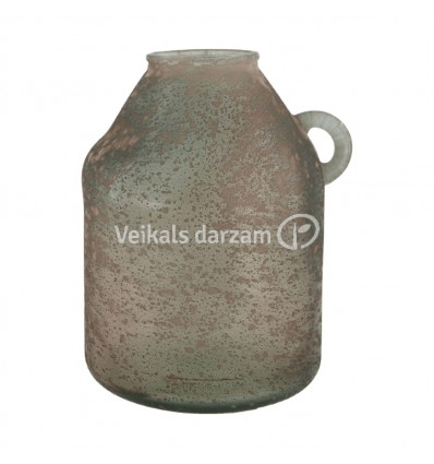 VĀZE ANTIQUE 25,5CM PELĒKI BRŪNA