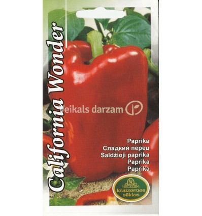 PAPRIKA CALIFORNIA WONDER