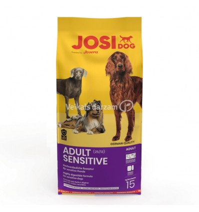 JOSERA JOSIDOG SENSITIVE 15KG SUŅIEM