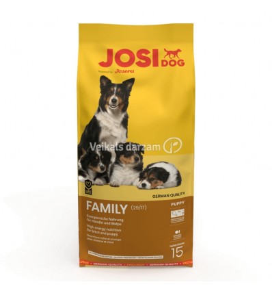 JOSERA JOSIDOG FAMILY 15KG SUŅIEM