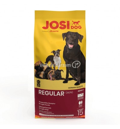 JOSERA JOSIDOG REGULAR 15KG SUŅIEM