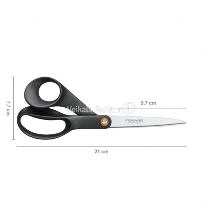 FISKARS MELNAS UNIVERSĀLĀS ŠĶĒRES 21 CM