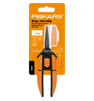 FISKARS DĀRZA ŠĶĒRES MICRO TIP SNIP