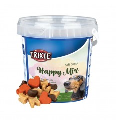 TRIXIE SOFT SNACK HAPPY MIX 500G SUŅIEM