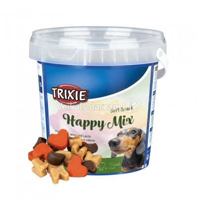 TRIXIE SOFT SNACK HAPPY MIX 500G SUŅIEM