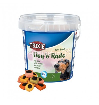 TRIXIE SOFT SNACK DOG'O'RADO 500G SUŅIEM