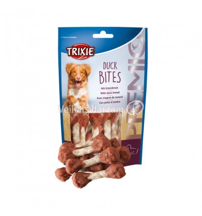 TRIXIE PREMIO DUCK BITES 80G GARDUMS SUŅIEM