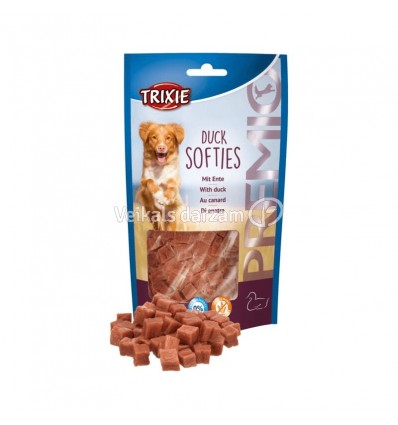 TRIXIE PREMIO DUCK SOFTIES 100G GARDUMS SUŅIEM