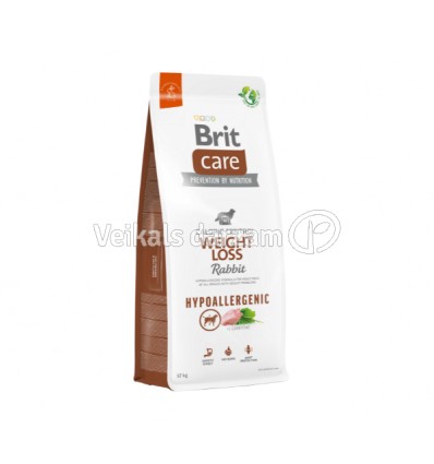 BRIT CARE WEIGHT LOSS RABBIT 3KG SUŅIEM