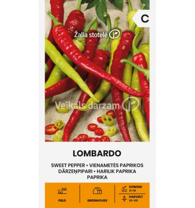 PAPRIKA VIENGADĪGA LOMBARDO