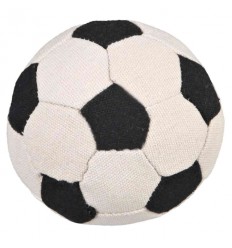 TRIXIE MĪKSTĀ FUTBOLA BUMBA, 11 CM, DAŽĀDĀS KRĀSĀS, KAĶIEM