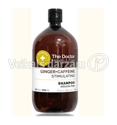 THE DOCTOR MATU ŠAMPŪNS INGVERS + KOFEĪNS, STIMULĒJOŠS 946 ML