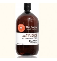 THE DOCTOR MATU ŠAMPŪNS PANTENOLS + ĀBOLU ETIĶIS, REKONSTRUKCIJA 946ML