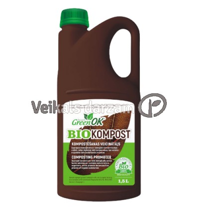 BIO KOMPOST KOMPOSTĒŠANAS VEICINĀTĀJS 1,5 L