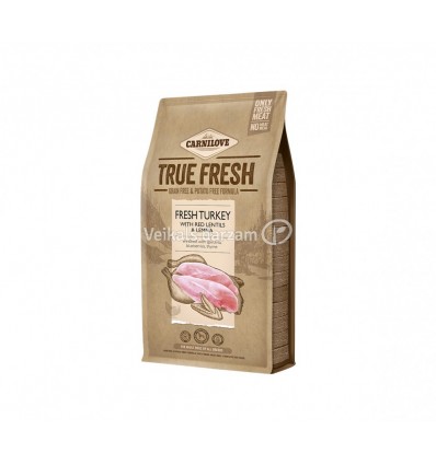 CARNILOVE TRUE FRESH TURKEY 1,4KG SUŅIEM