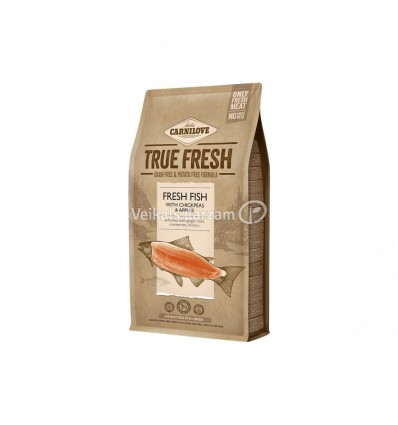 CARNILOVE TRUE FRESH FISH 4KG SUŅIEM