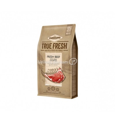 CARNILOVE TRUE FRESH BEEF 1,4KG SUŅIEM