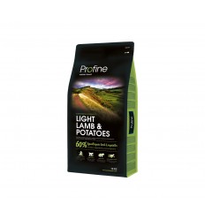 PROFINE ADULT LIGHT LAMB&POTATOES 3KG SUŅIEM