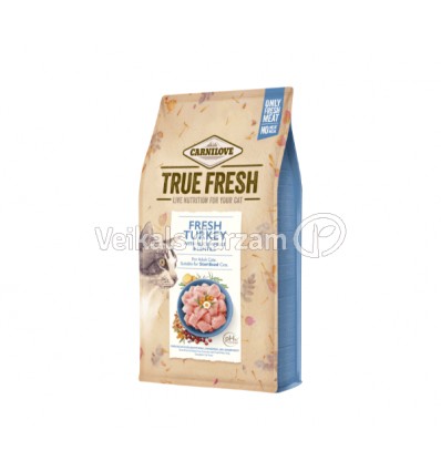 CARNILOVE TRUE FRESH TURKEY 340G KAĶIEM