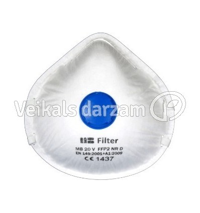 RESPIRATORS FFP2 AR VĀRSTU KRAMB20V