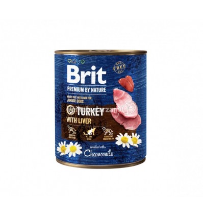 BRIT PREMIUM NATURE TURKEY KONSERVAI 400G SUŅIEM