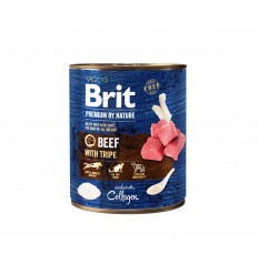 BRIT PREMIUM NATURE BEEF KONSERVAI 400G SUŅIEM