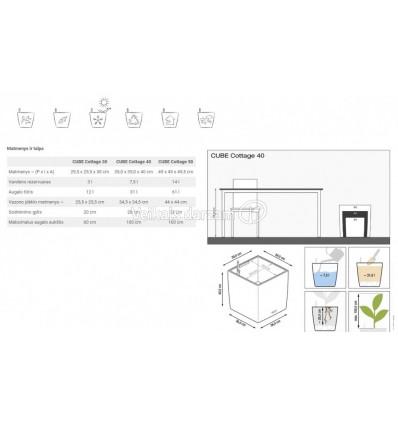 PUĶUPODS CUBE COTTAGE 40 BRŪNS