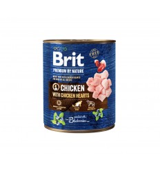 BRIT PREMIUM NATURE CHICKEN KONSERVAI 400G SUŅIEM