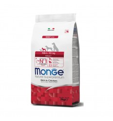 MONGE DRY DOG MINI ADULT 3KG SUŅIEM