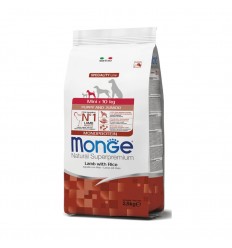 MONGE DRY DOG SPECIAL LINE - MINI PUPPY LAMB & RICE 7,5KG KUCĒNIEM