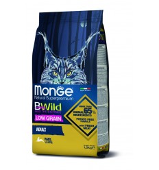 MONGE BWILD - ADULT HARE 1,5KG KAĶIEM